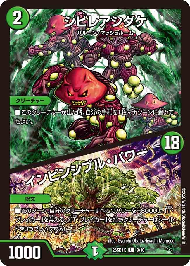 シビレアシダケ / インビンシブル・パワー