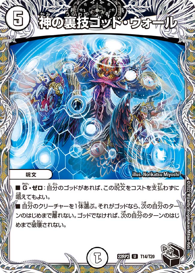 神の裏技ゴッド・ウォール（dm22rp2-T14）の画像
