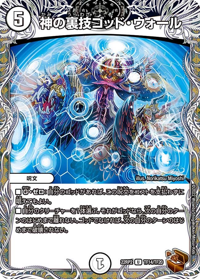 神の裏技ゴッド・ウォール（dm22rp2-TF14）の画像