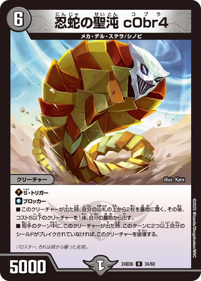 忍蛇の聖沌 c0br4（dm24bd6-034）の画像