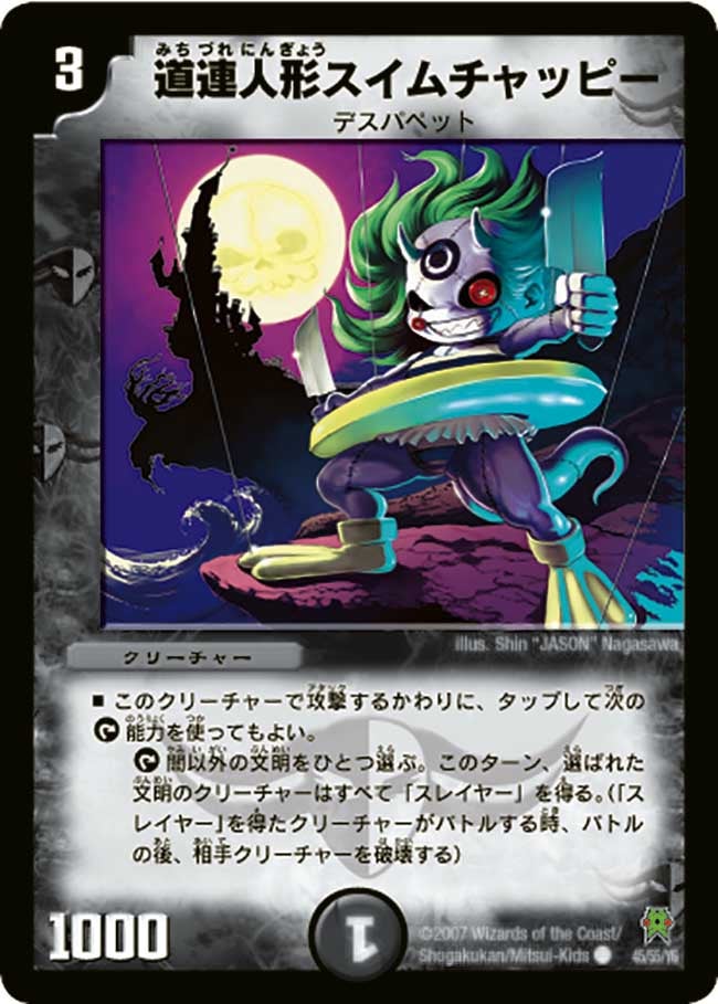 道連人形スイムチャッピーの画像