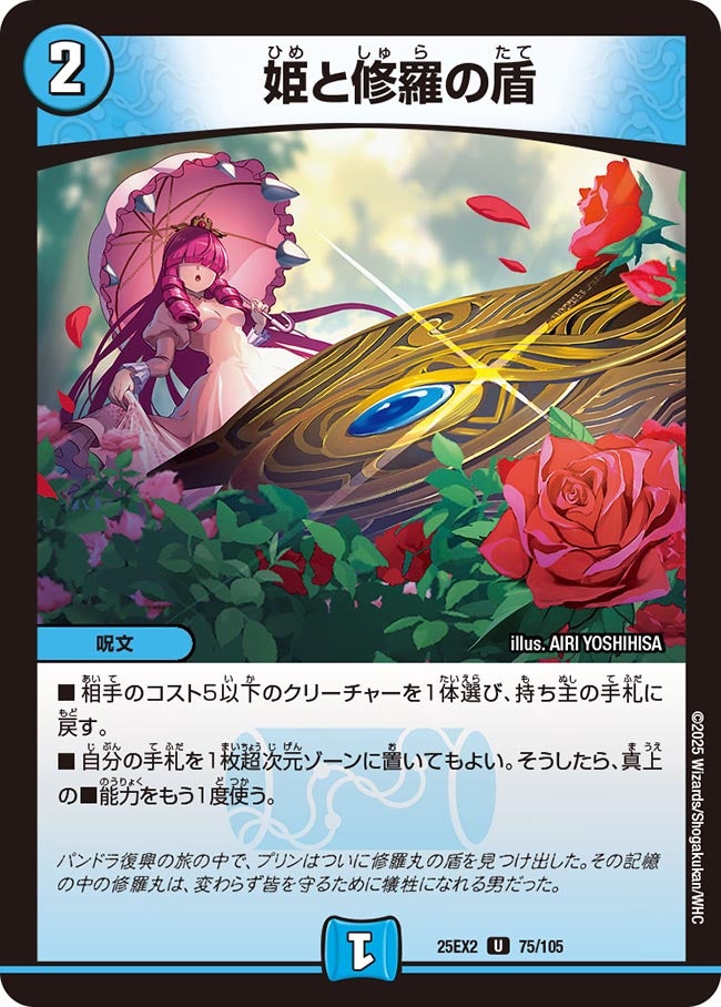 姫と修羅の盾の画像