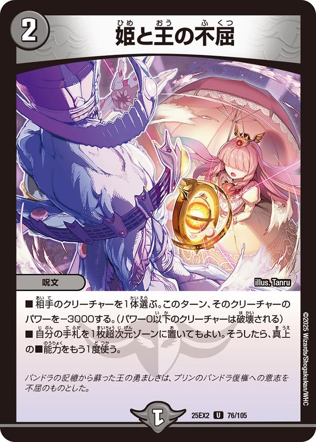 姫と王の不屈の画像