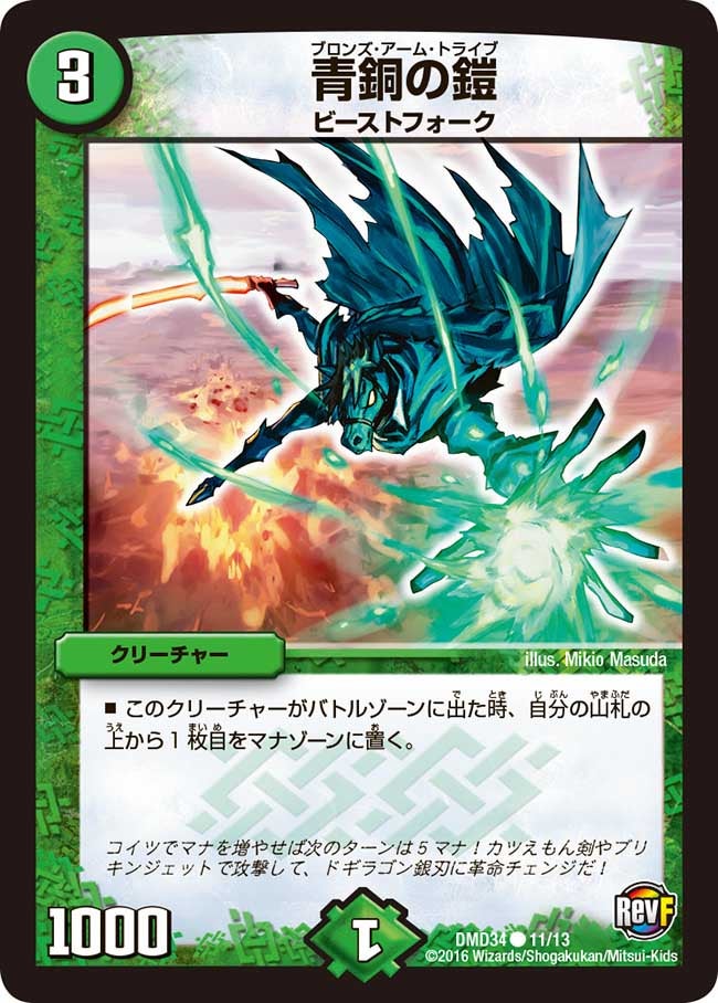 青銅の鎧（dmd34-011）の画像